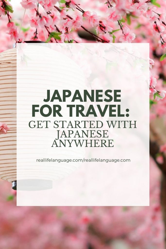 Japanese for Travel