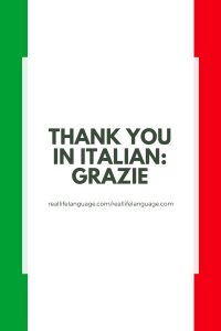 thank you in italian