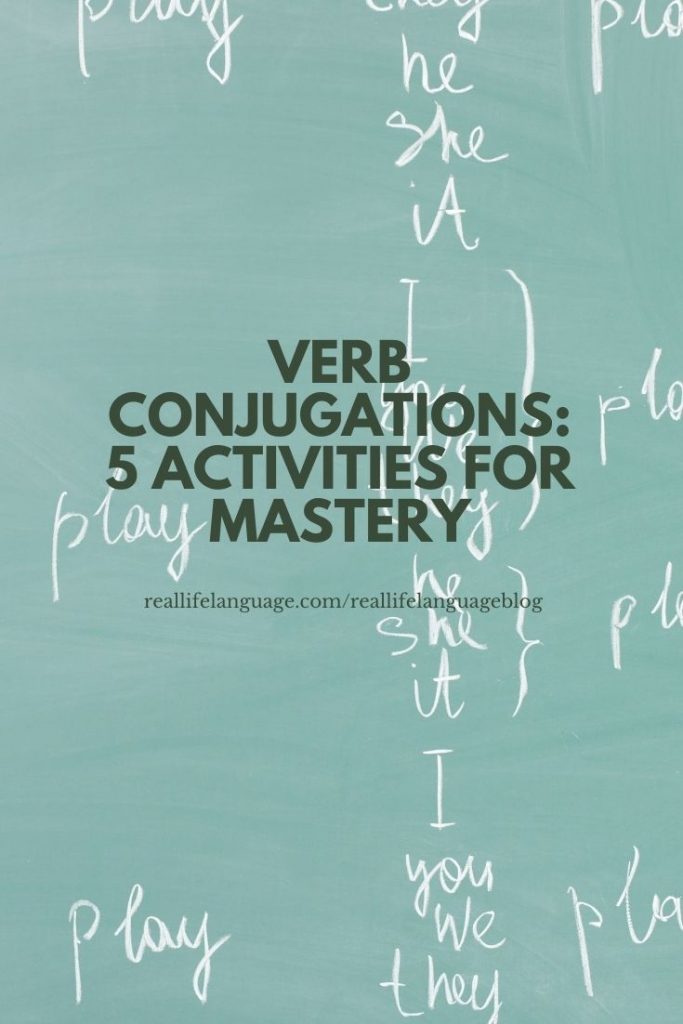verb conjugations