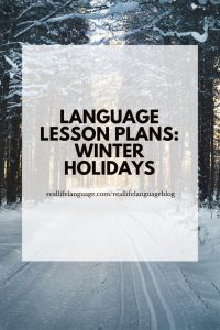 language lesson plans