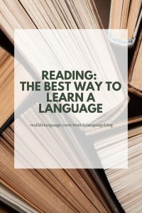 Best way to learn a language