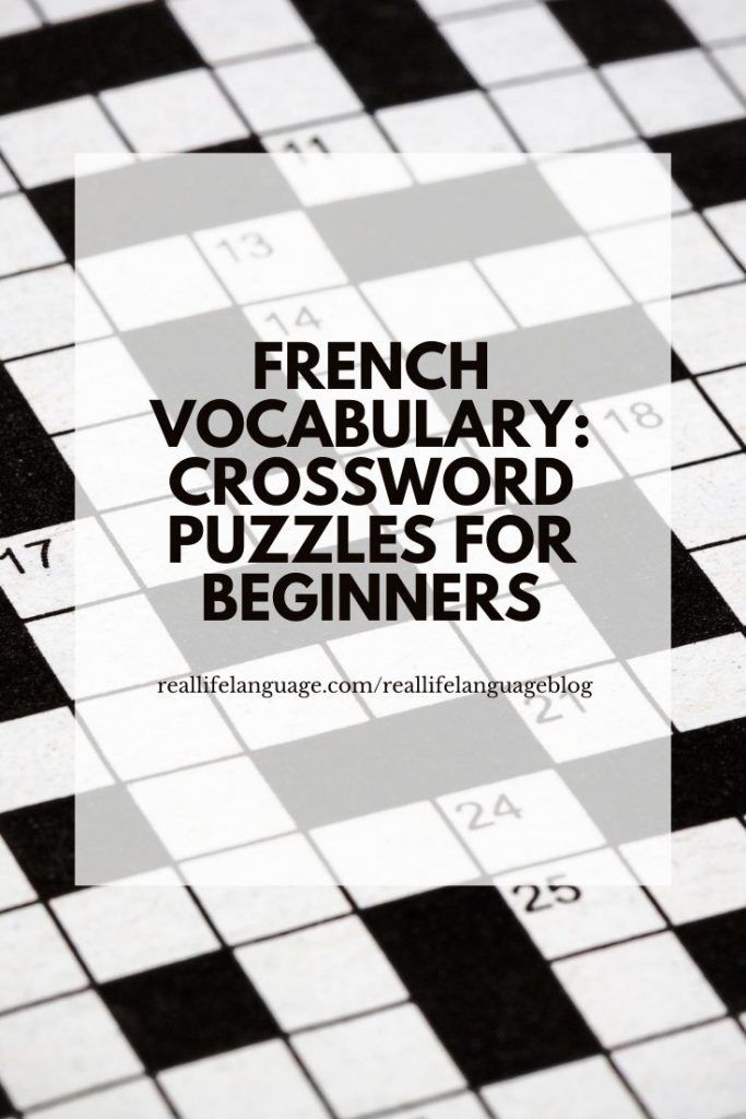 French vocabulary