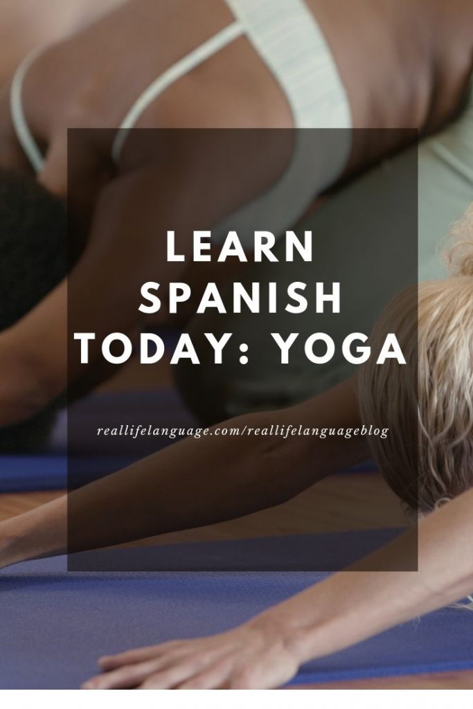 learn spanish through yoga