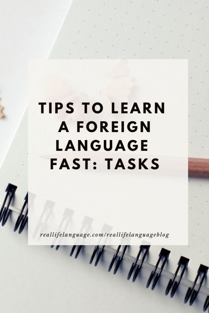 tips to learn a language fast