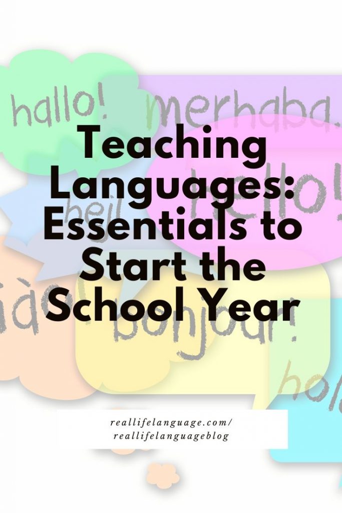 Teaching Languages