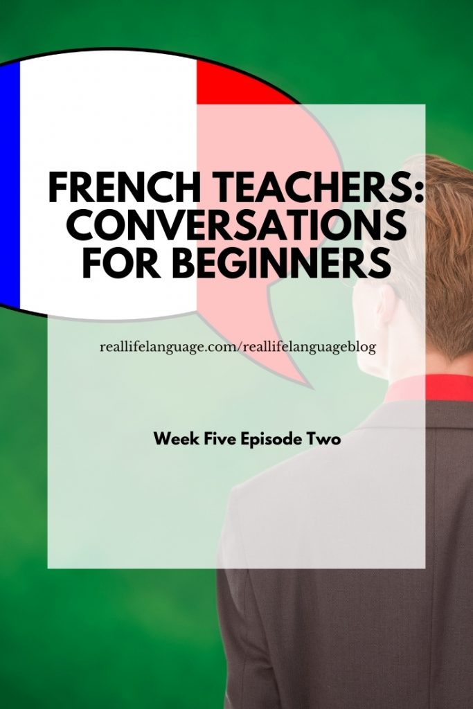 French teachers: Conversations for Beginners