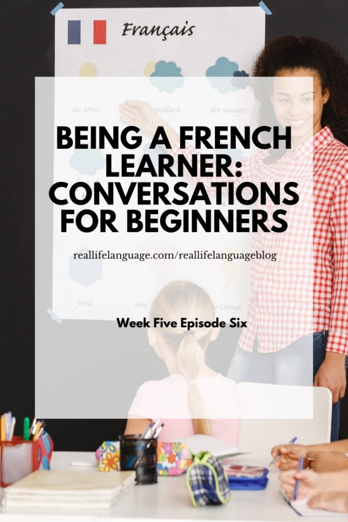 Being a French learner: Conversations for Beginners