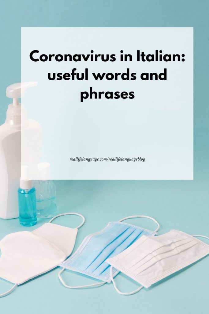 Coronavirus in Italian