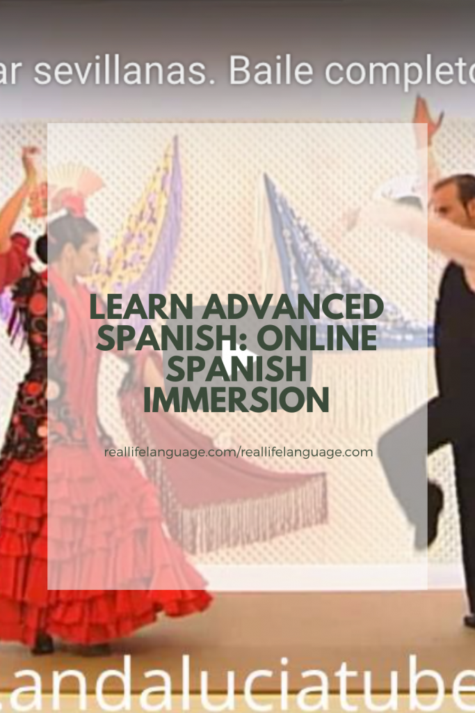 online Spanish immersion