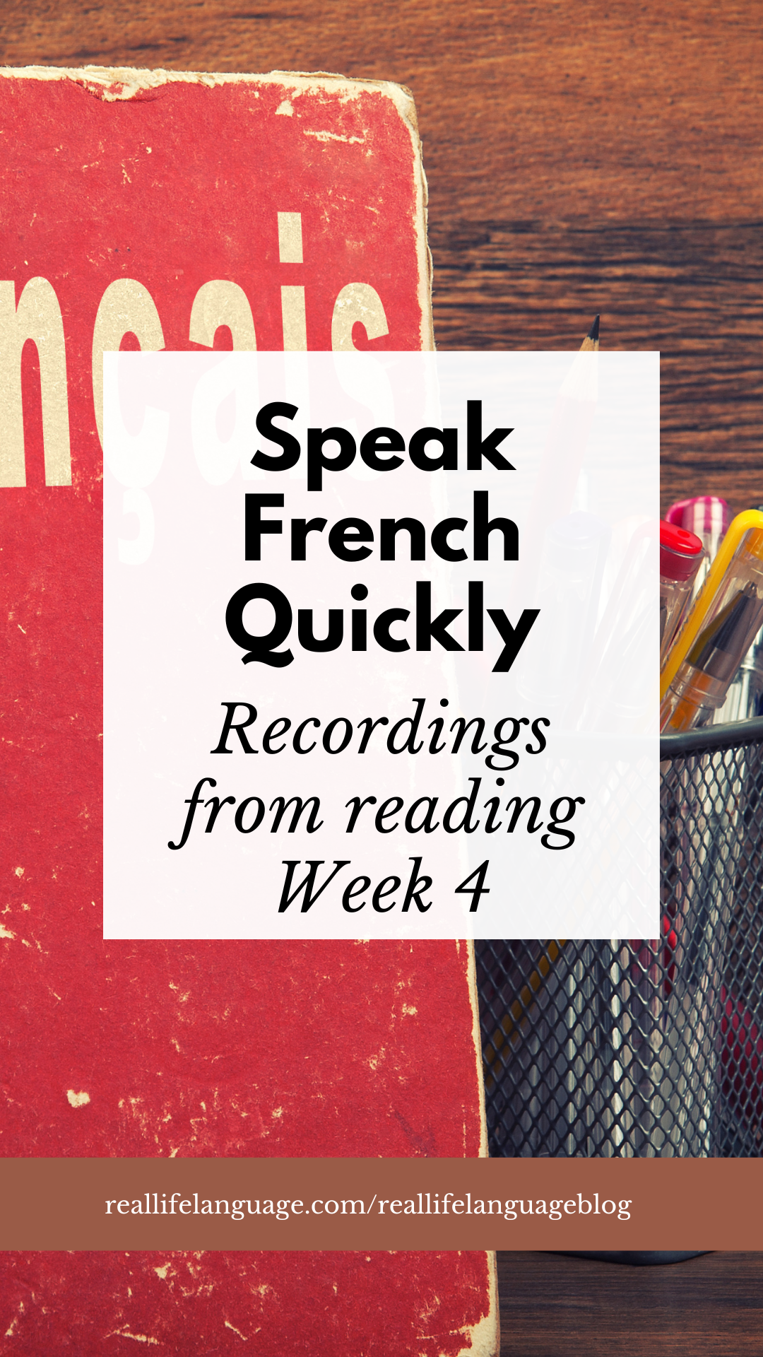 speak French quickly