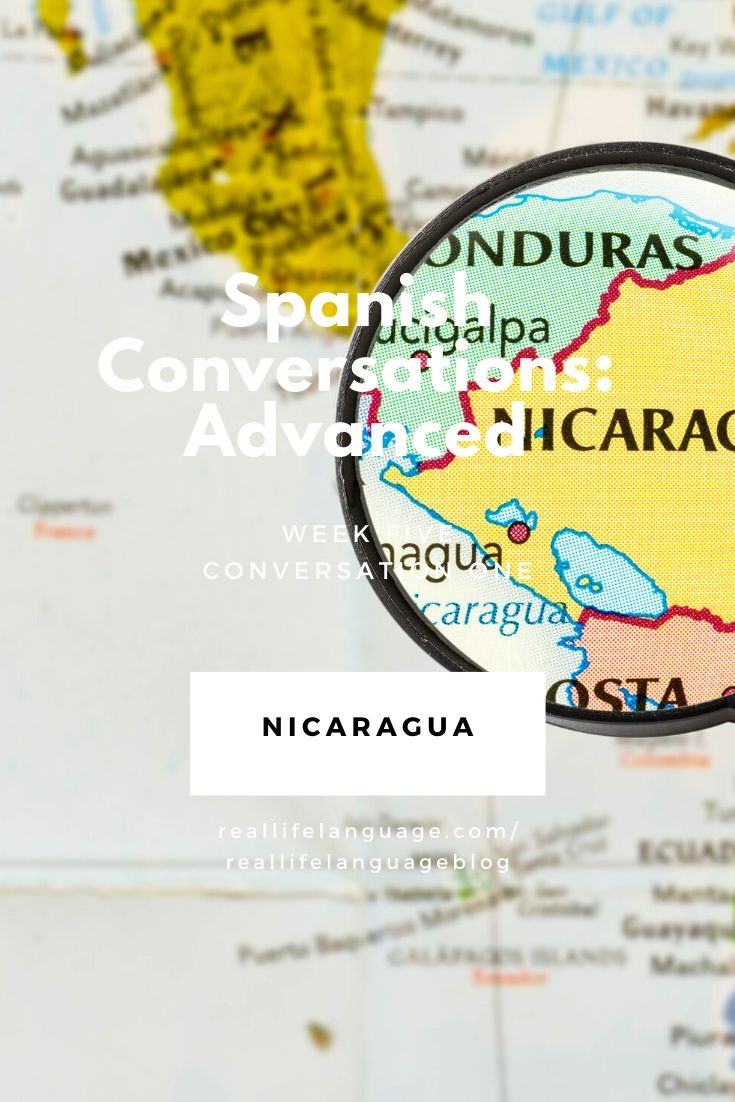 Audio In Spanish Week Five Conversation One Real Life Language