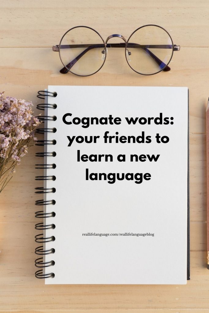 Cognate words - Real Life Language
