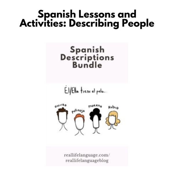 Spanish Lessons and Activities: Describing People