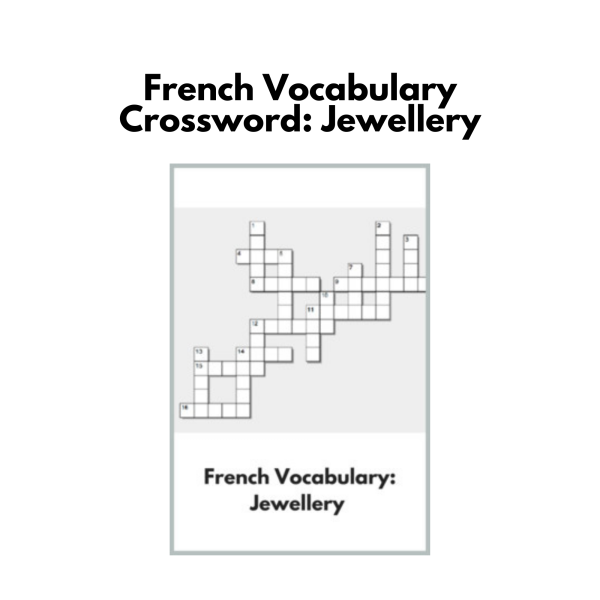 Crossword to Learn French: Materials