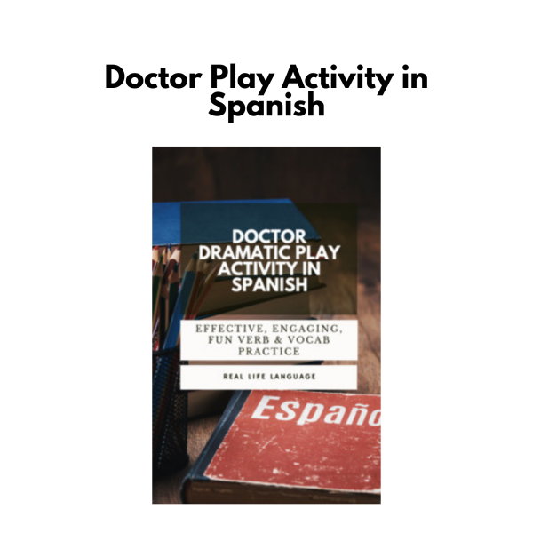 Doctor Play Activity in Spanish