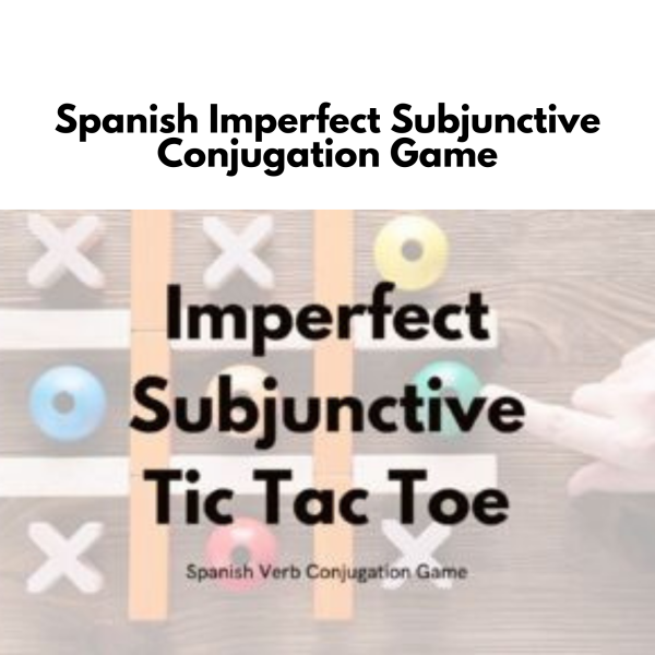 Spanish Imperfect Subjunctive Conjugation Game
