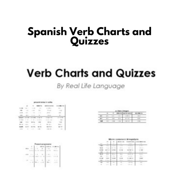 Spanish Present Tense -ir Verbs Charts & Quiz