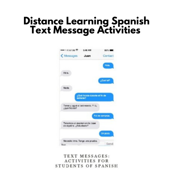 Spanish Preterit Lessons: Text Message Activities