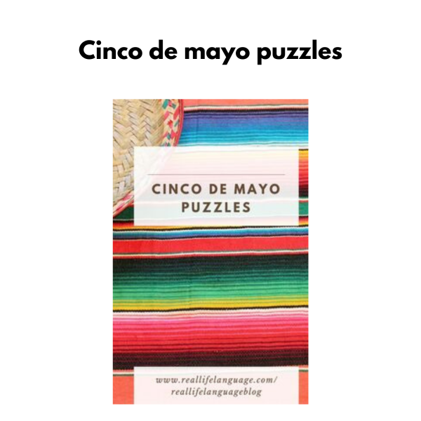 Cinco de mayo puzzles