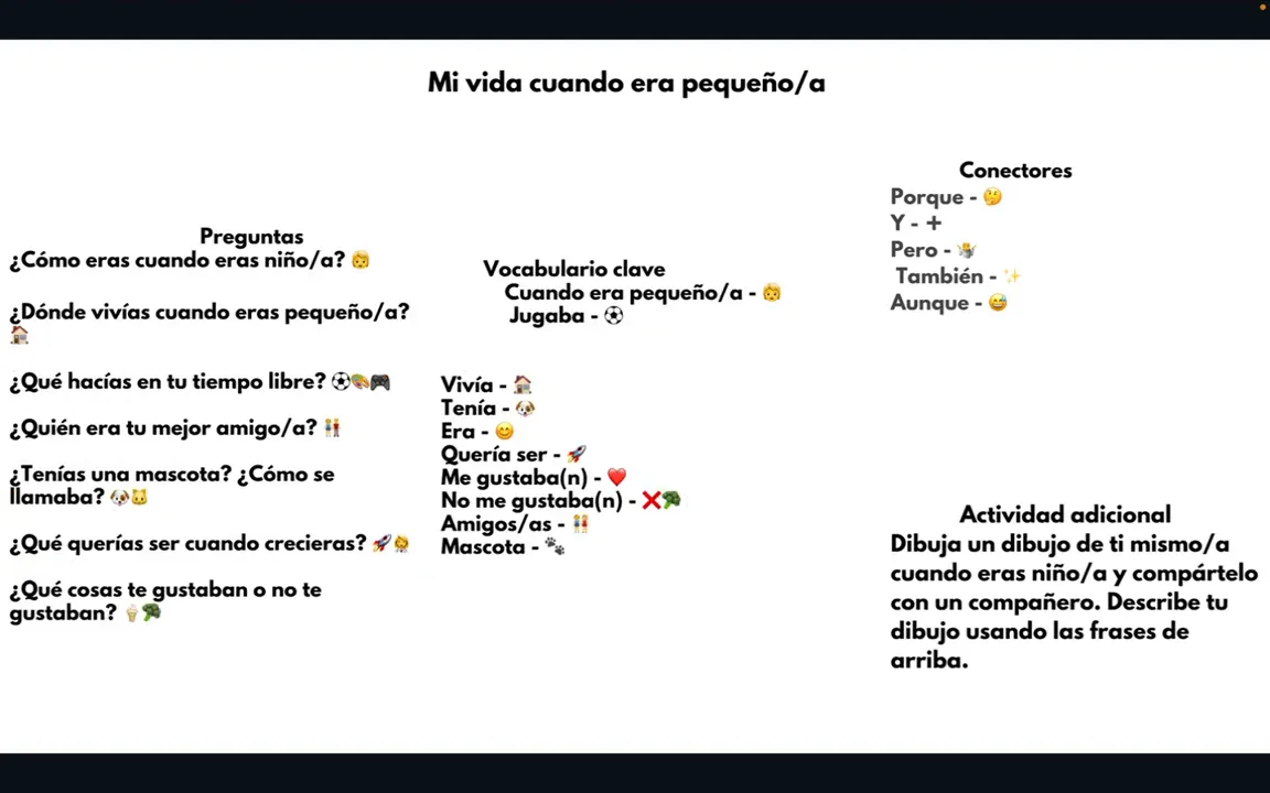 Students preparing presentations