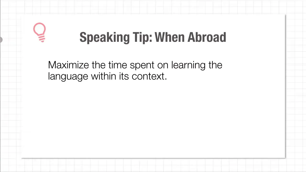 Saying hello at a market — practical speaking practice abroad
