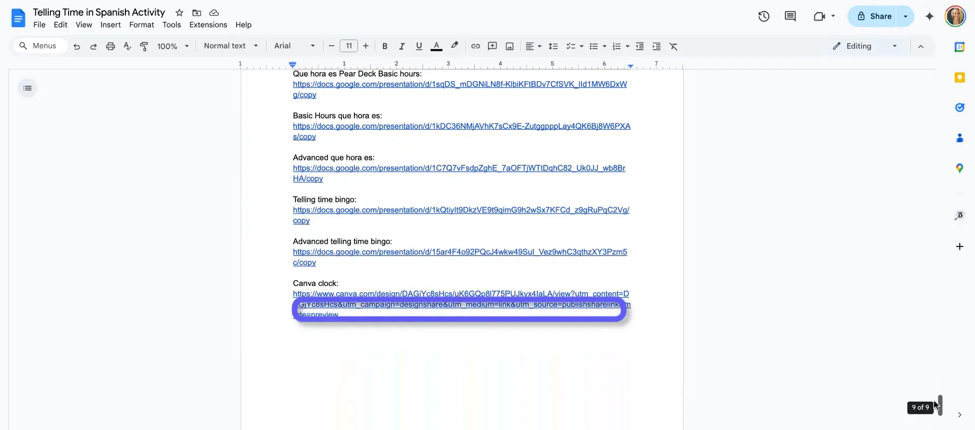 Mention of bingo and pair deck as rich activity options