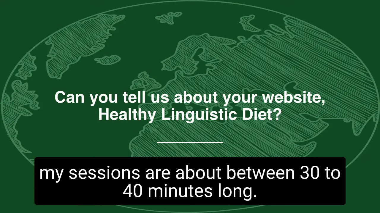Daily language learning sessions: 30–40 minutes recommended for beginners