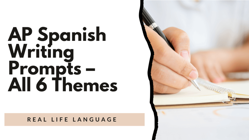 AP Spanish Writing Bundle – All 6 Themes